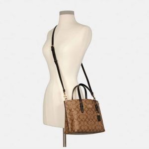 Coach Mollie Tote 25 in Signature Canvas